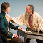 Michael Laurence and Thom Sesma in the Primary Stages production of DISCORD - photo by Jeremy Daniel