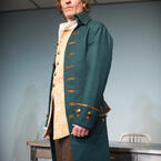 Michael Laurence in the Primary Stages production of DISCORD - photo by Jeremy Daniel