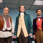 Thom Sesma, Michael Laurence and Duane Boutte in Primary Stages' production of DISCORD - photo by Jeremy Daniel